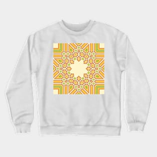 Splattered Geometric Crewneck Sweatshirt